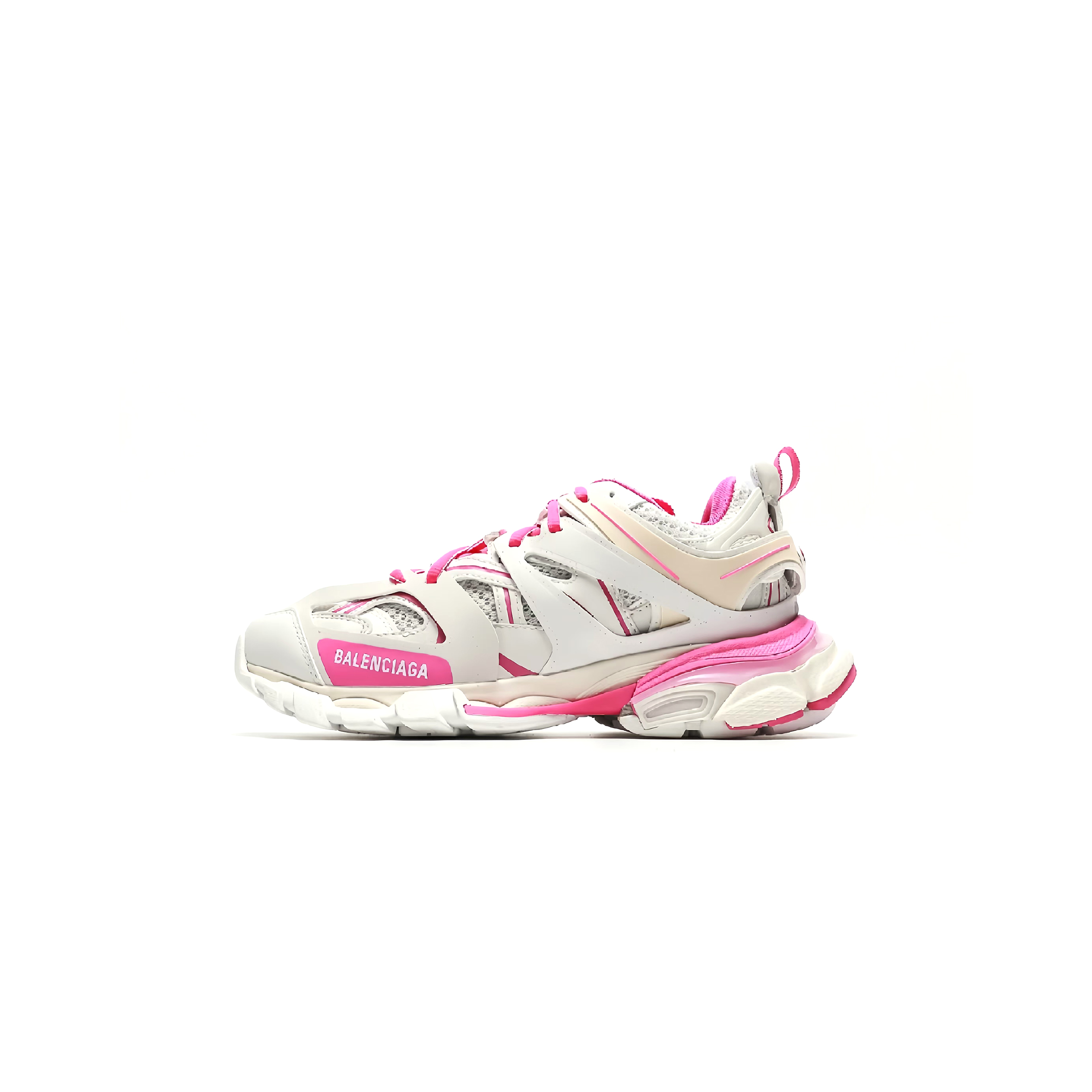 Ba*len*cia*ga wmns track sneaker white fluo pink 542436w1gb12258